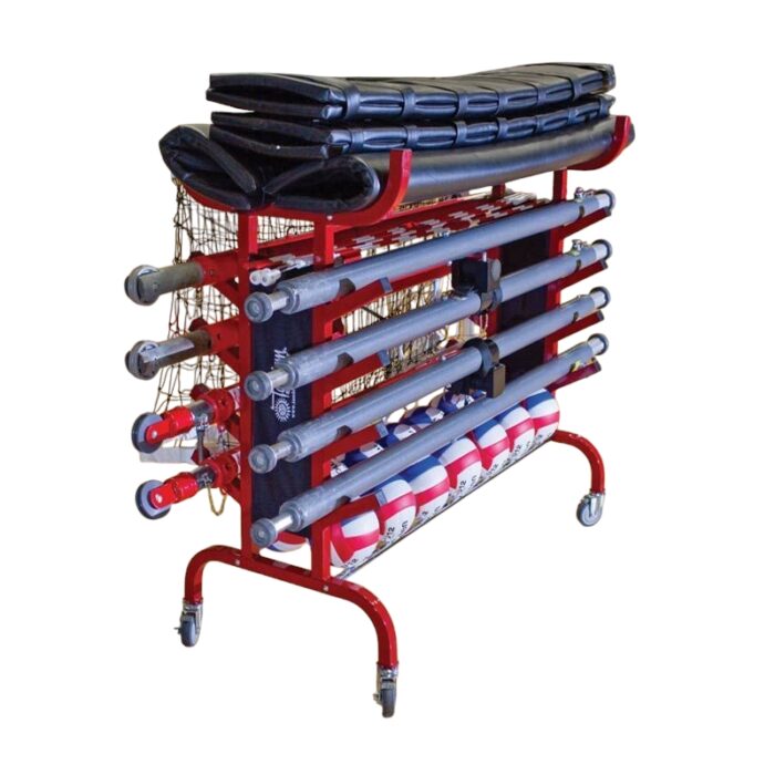Volleyball equipment carrier