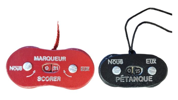 Marqueur de jeux de pétanque
